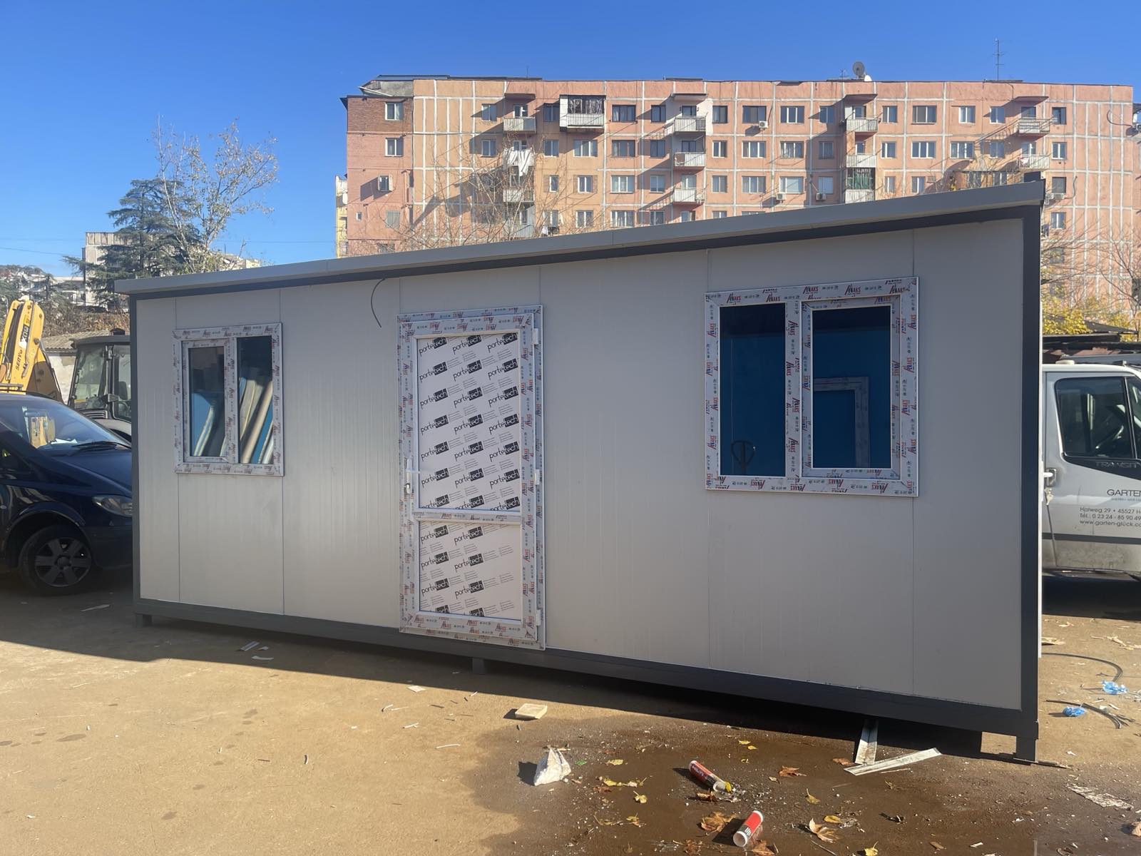 OFFICE CONTAINER SANDWICH-PANEL 6 M