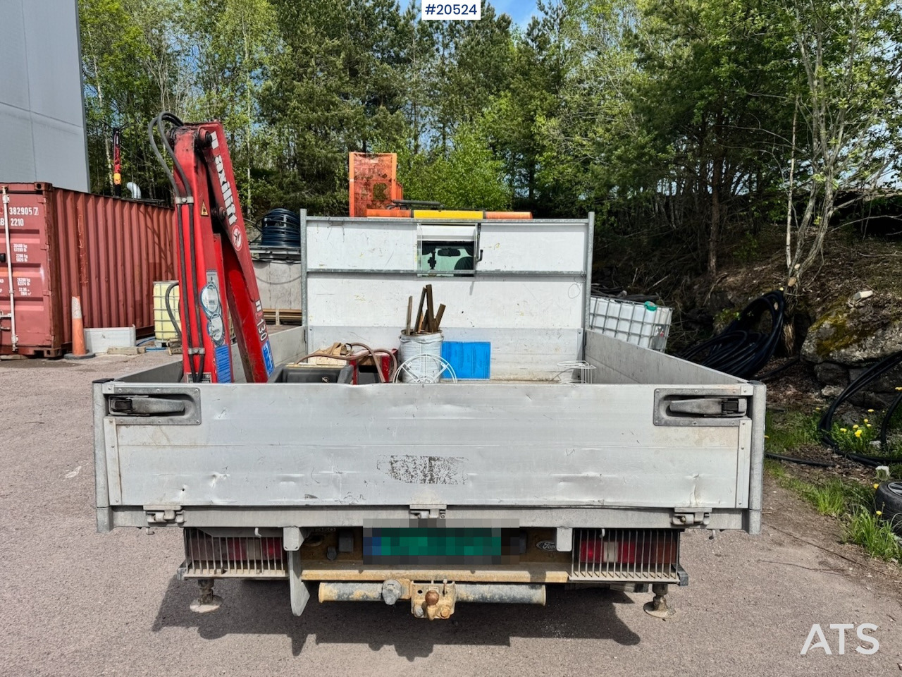 Crane Manipualtor Truck Ford Transit 2010 1.5 T