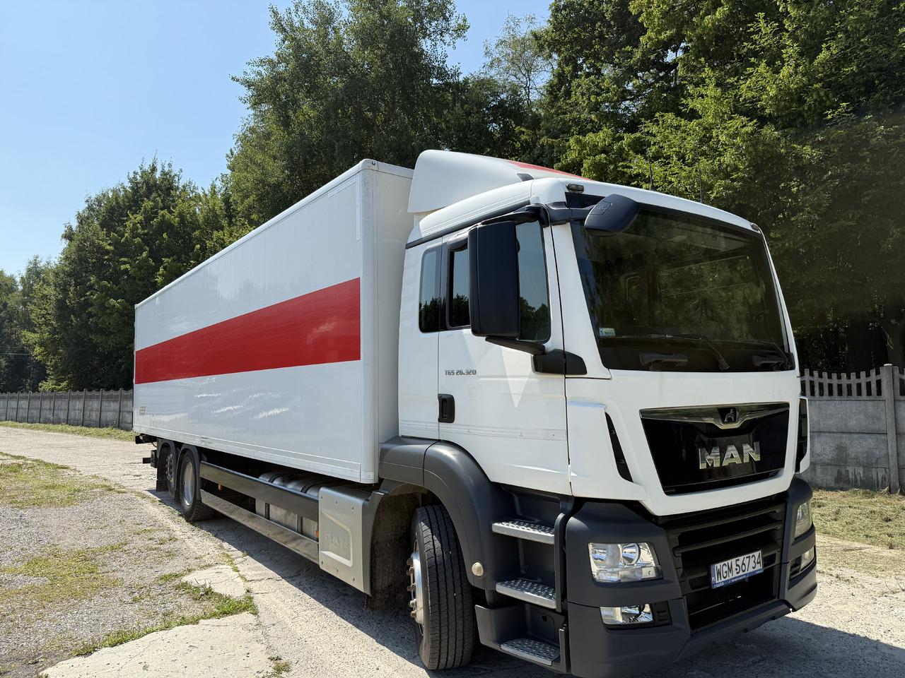 Box Truck MAN TGS 26.320 15 T 2019