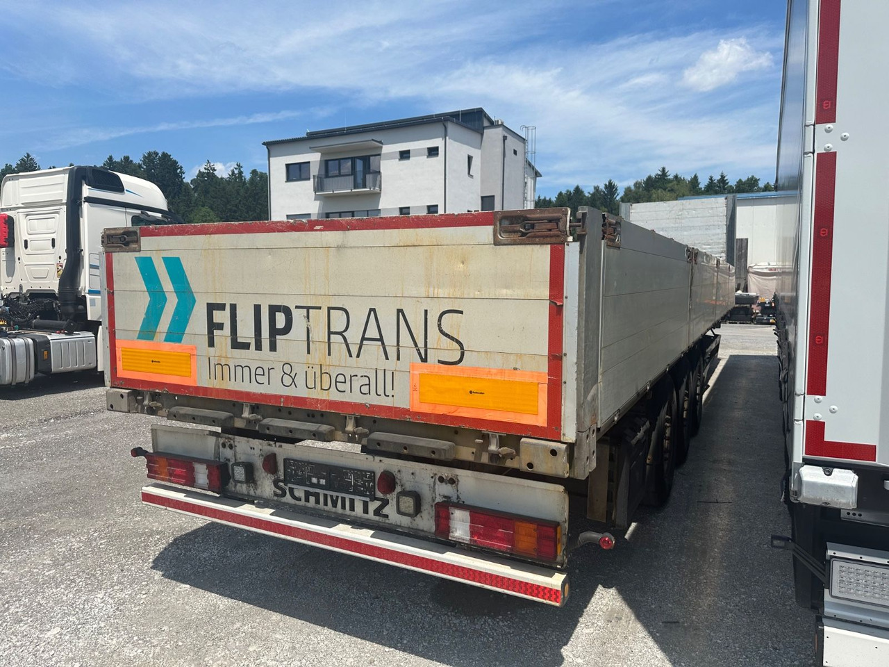 Schmitz Cargobull SCB 24 Bordwand 800 Lift 39 T 2007