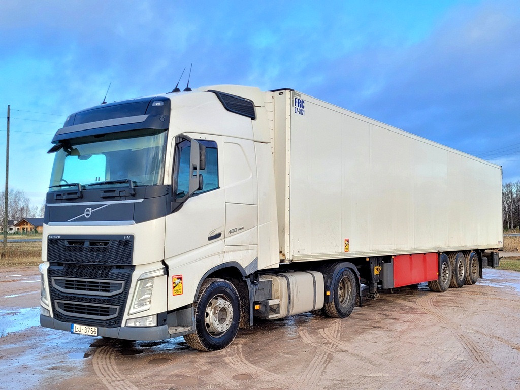 Volvo FH460 + refrigerated semi-trailer 2014