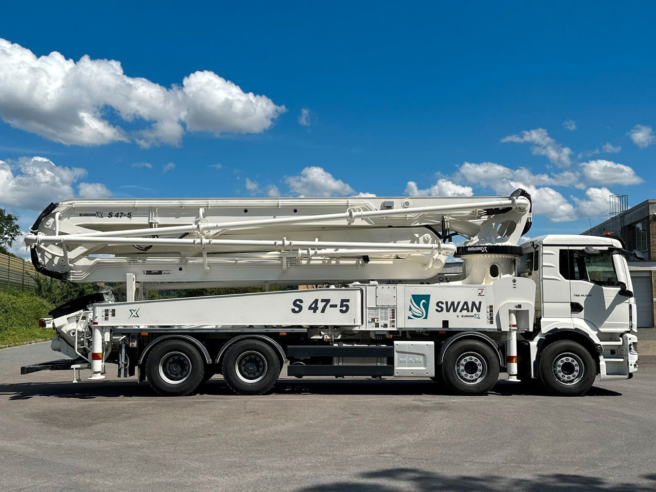 Volvo FMX 500 8x4 SWAN 47m 2014