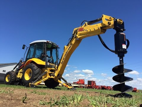 AUGER DRILL JCB BACKHOE LOADER 750 kg